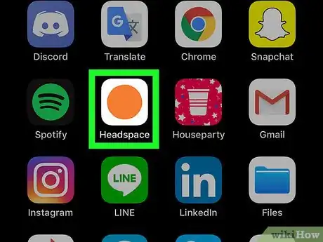 Image titled Use Headspace to Sleep Better on iPhone or iPad Step 1