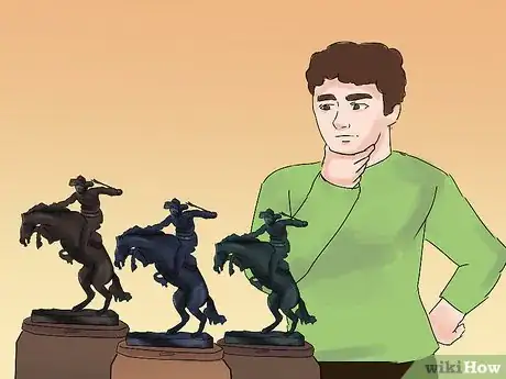 Image titled Choose a Frederic Remington Sculpture Reproduction Step 3