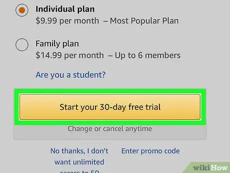 Image titled Get Amazon Music Unlimited on iPhone or iPad Step 15