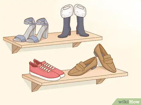 Image titled Organize Shoes in a Small Closet Step 13