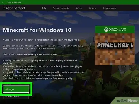 Image titled Play Beta Minecraft Step 6