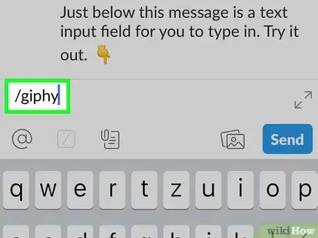 Image titled Post Gifs on Slack on iPhone or iPad Step 4
