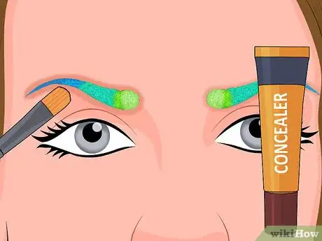 Image titled Do Glitter Eyebrows Step 9