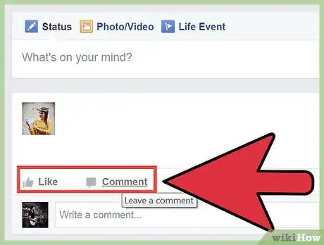 Image titled Repost on Facebook Step 1