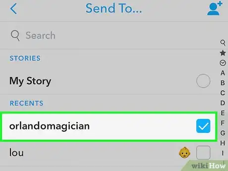 Image titled Use Pictures and Videos from Your Phone on Snapchat Step 7