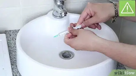 Image titled Clean a Syringe Step 1