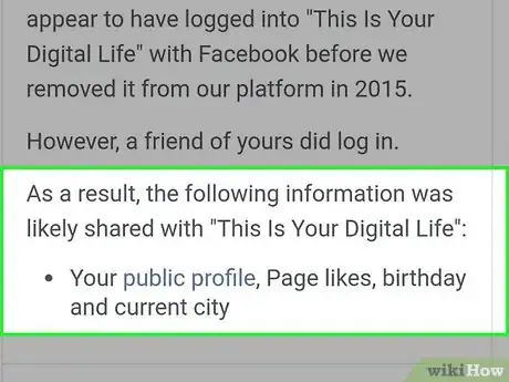 Image titled Know if Your Facebook Data Was Shared with Cambridge Analytica Step 12