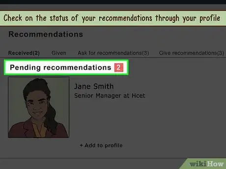 Image titled Ask Someone for a Recommendation on LinkedIn Step 10