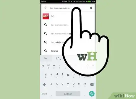 Image titled Transfer Money to Any BPI Account with BPI Express Mobile App Step 2