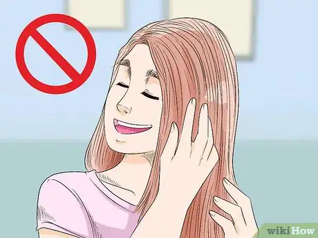 Image titled Style Air Dried Hair Step 7