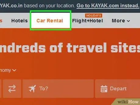 Image titled Rent a Car on Kayak Step 2