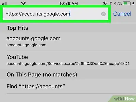 Image titled Switch Google Accounts on iPhone or iPad Step 8