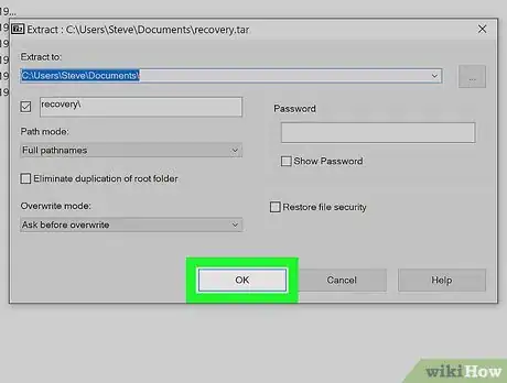 Image titled Open a TAR File on PC or Mac Step 17