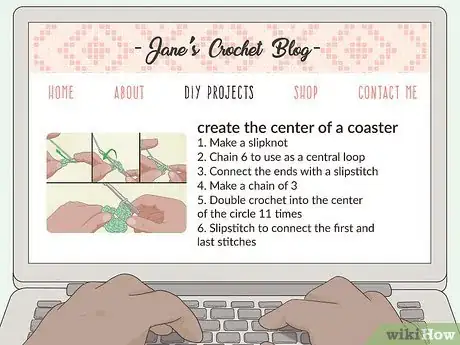 Image titled Write a Crochet Blog Step 2