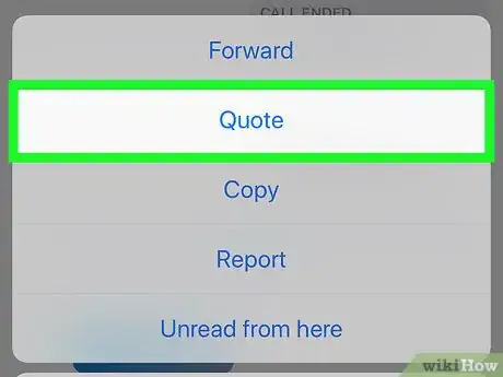 Image titled Quote Skype Messages on iPhone or iPad Step 5