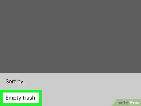 Image titled Empty the Trash on Google Drive on iPhone or iPad Step 5