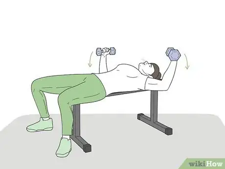Image titled Do Dumbbell Flys Step 6