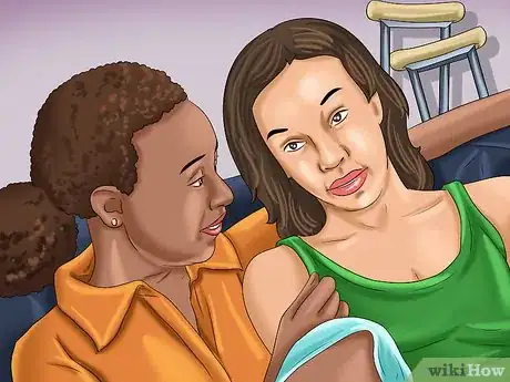 Image titled Play While On Crutches Step 1