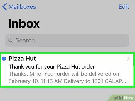 Image titled Track a Pizza Hut Order on iPhone or iPad Step 6