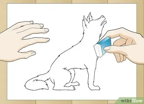 Image titled Draw a Realistic Wolf Step 21