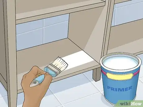 Image titled Paint Bathroom Cabinets Step 4