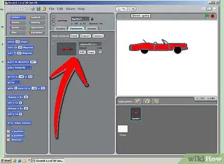 Image titled Create a Good Racing Game on Scratch Step 5