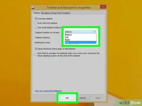 Image titled Move the Taskbar Step 8