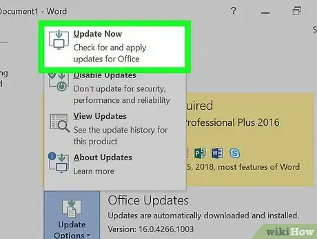 Image titled Update Microsoft Office on PC or Mac Step 7