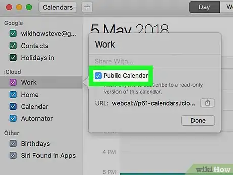Image titled Share an Apple Calendar on PC or Mac Step 4