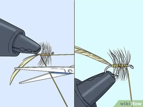 Image titled Tie an Elk Hair Caddis Fly Step 9