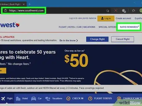 Image titled Earn Tier Qualifying Points on Southwest Step 1