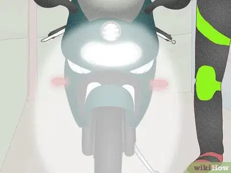 Image titled Safely Ride a Motorcycle at Night Step 6