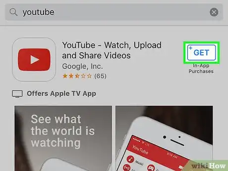 Image titled Watch YouTube Videos on an iPhone Step 1