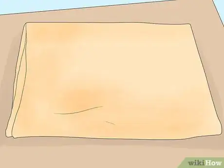 Image titled Make a No Sew Fleece Scarf Step 2