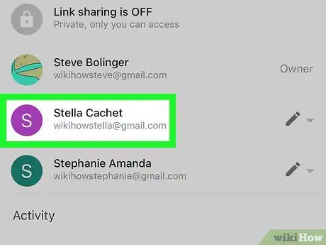 Image titled Unshare a Google Drive Folder on iPhone or iPad Step 6