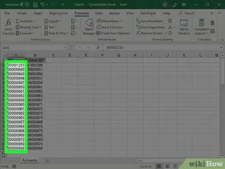 Image titled Compare Two Lists in Excel Step 8
