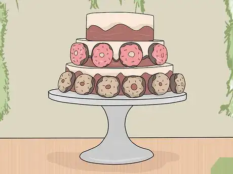 Image titled Display Donuts at a Wedding Step 14
