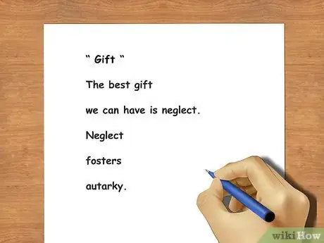 Image titled Write Freeform Poetry Step 10