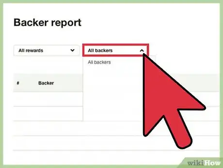 Image titled Contact Your Kickstarter Backers Step 1