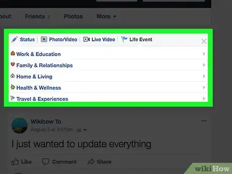 Image titled Add Life Events on Facebook Step 12