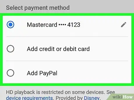 Image titled Purchase a Movie on YouTube on Android Step 7
