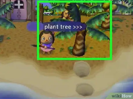 Image titled Plant a Coconut Tree in Animal Crossing_ City Folk Step 11