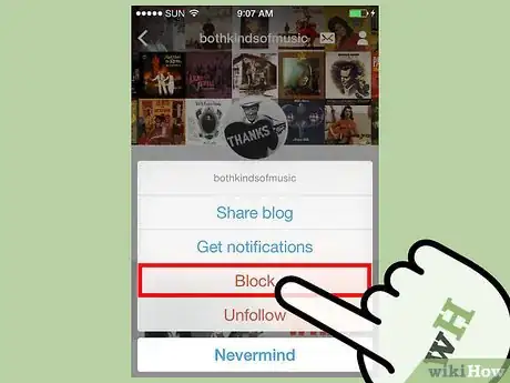 Image titled Block Someone on Tumblr Step 4