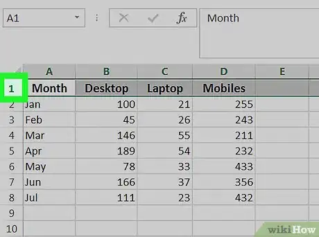 Image titled Count Columns or Rows in Excel on PC or Mac Step 4