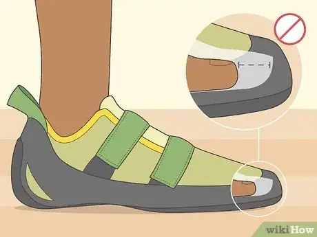 Image titled Wear Climbing Shoes Step 3