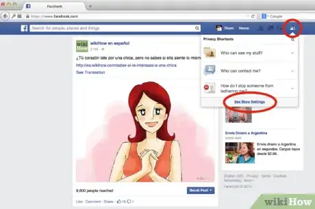 Image titled Turn on Login Approvals for Facebook Step 2