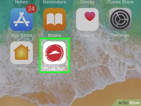 Image titled Track a Pizza Hut Order on iPhone or iPad Step 1
