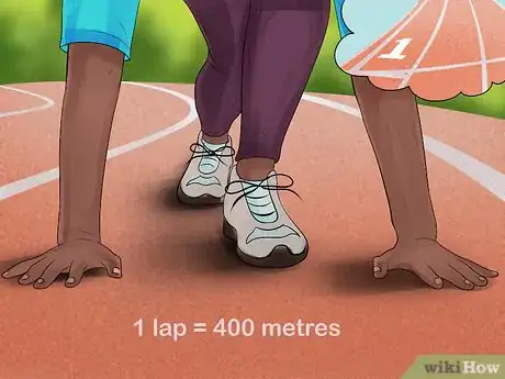Image titled Track Running Distance Step 9