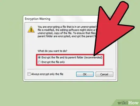 Image titled Create a Password Protected File on Windows 7 Step 6
