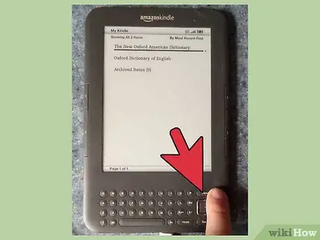 Image titled Register a Kindle Keyboard to Your Amazon Account Step 1